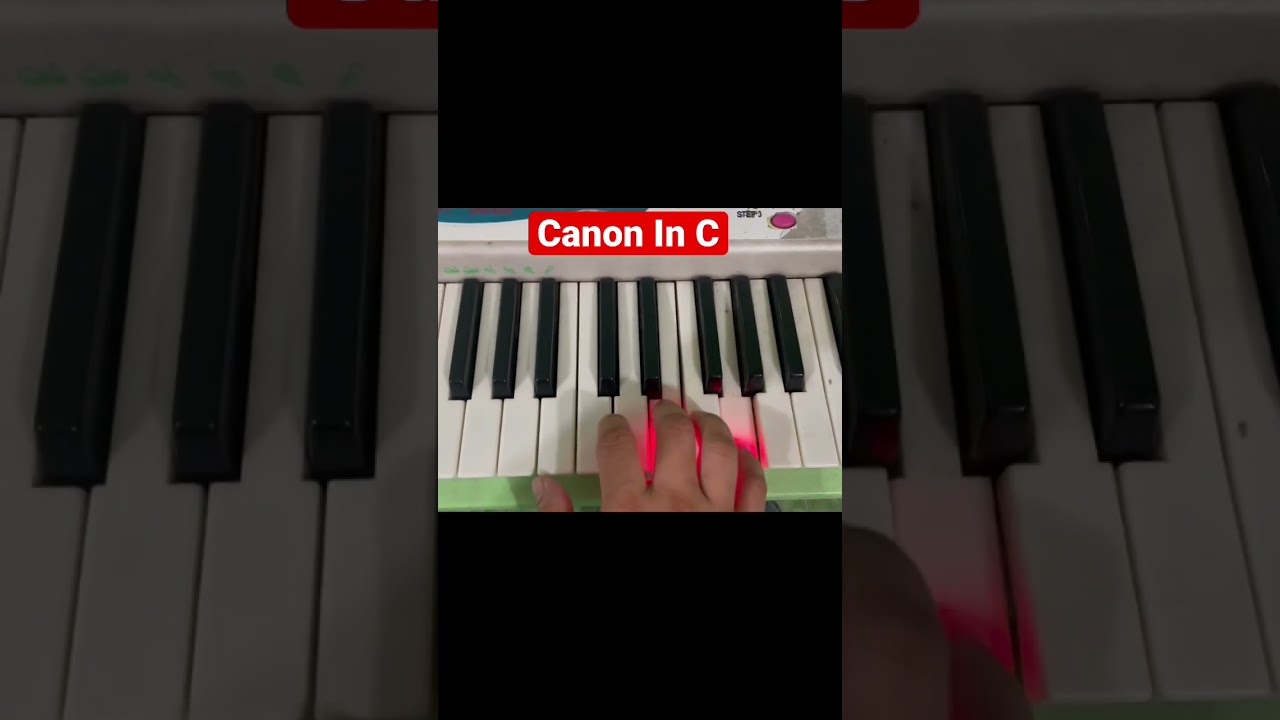 Canon In C  - Piano Easy #pianotutorial  #piano #pianoeasy #piano #pianotutorial