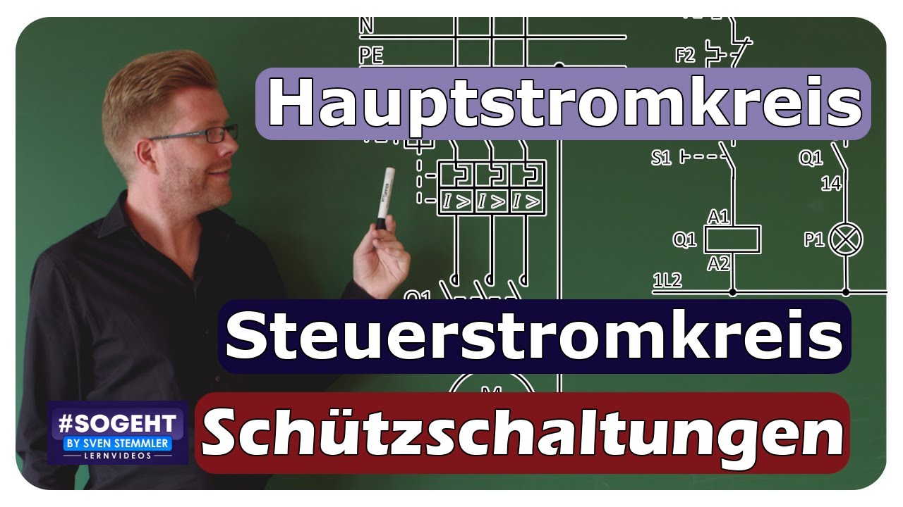 Hauptstromkreis vs. Steuerstromkreis & Warum das Trennen sinnvoll ist.