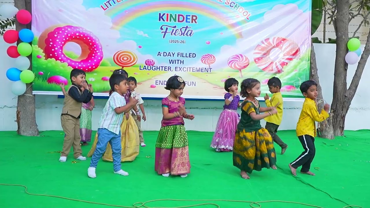Godari gattu Nursery Students ILittle Orchids School #dance #trending #annualday #bestschool 