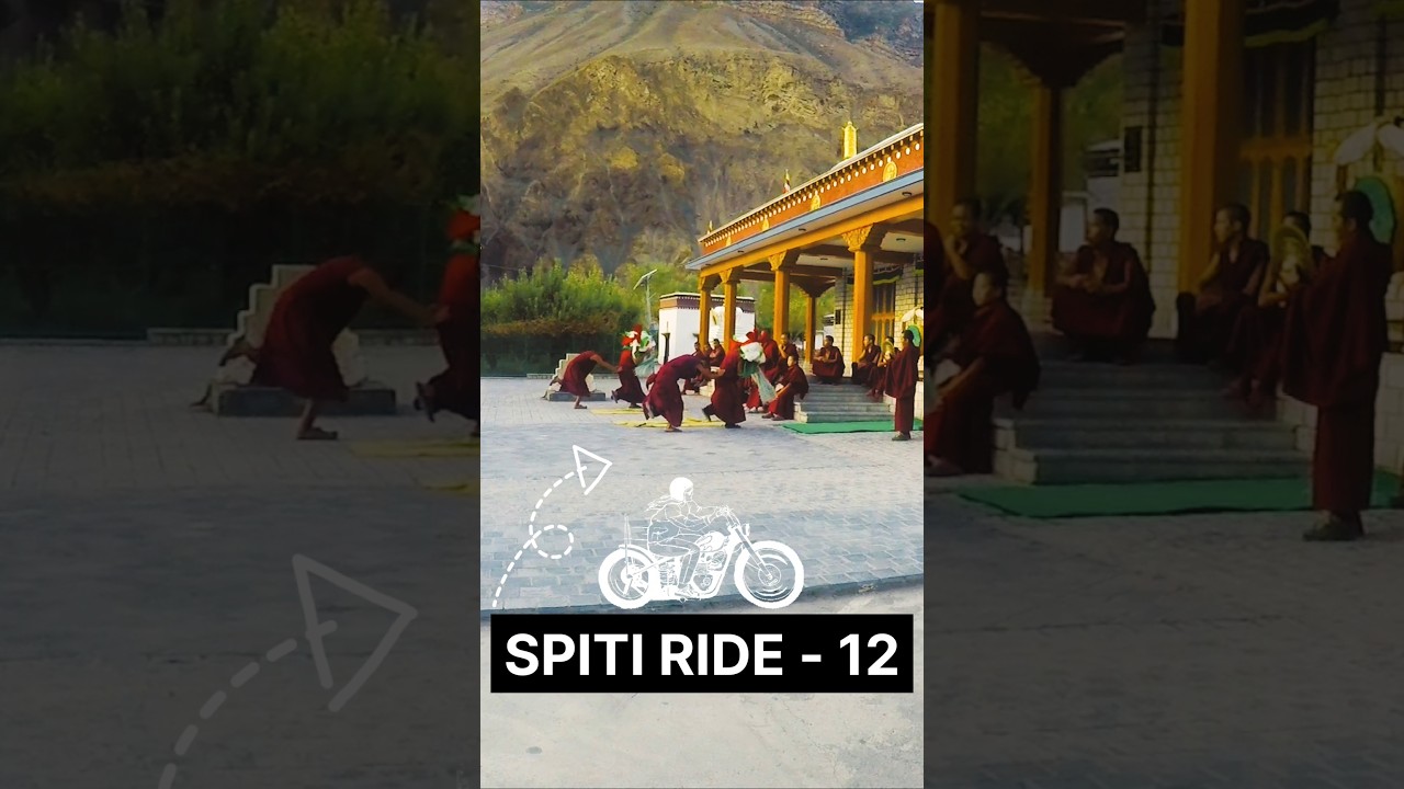 SPITI RIDE - 12 ।। ARVIND VASAVE ।। @avasave8282 ।। #shortsvideo #himachalpradesh #motorbikeriding