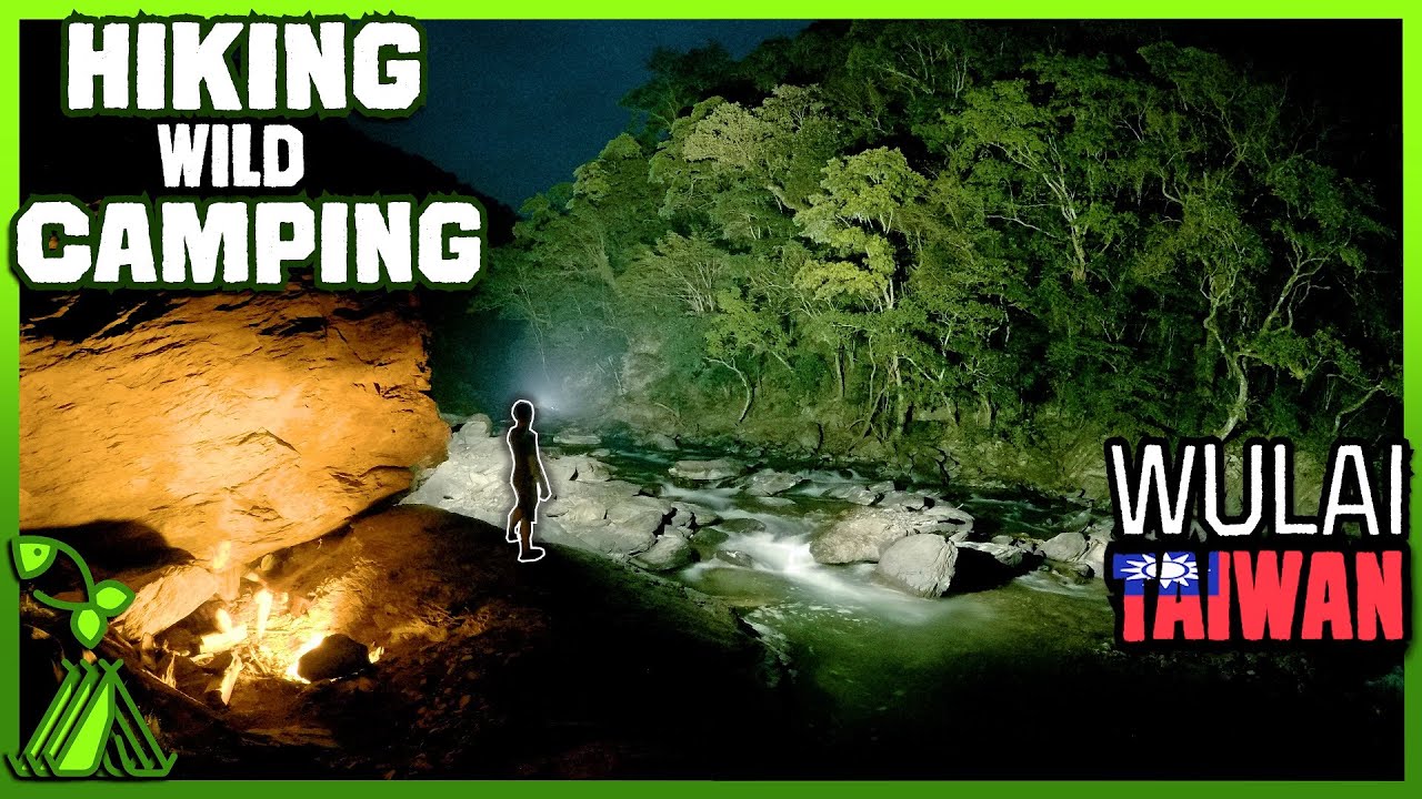 Hiking, Camping, Exploring, Adventure in Wulai, Taiwan