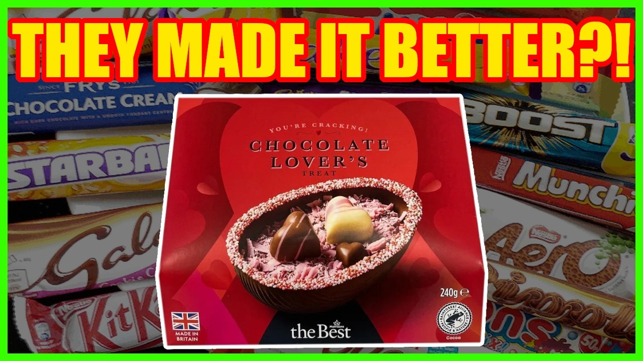 Обзор шоколадного яйца «Chocolate Lover’s Half Filled Egg» от Morrisons