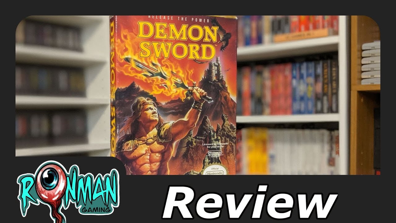Demon Sword NES Review - RonMan Gaming