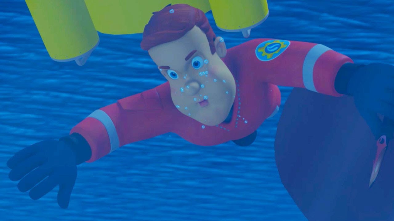 Fireman Sam US New Episodes | Ocean of Fear - Water Rescues Season 7 🚒  | Cartoons for Children