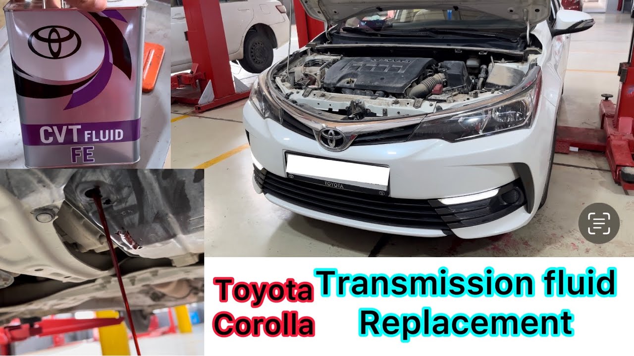 Toyota Corolla Transmission Fluid Replacement 2012-2023