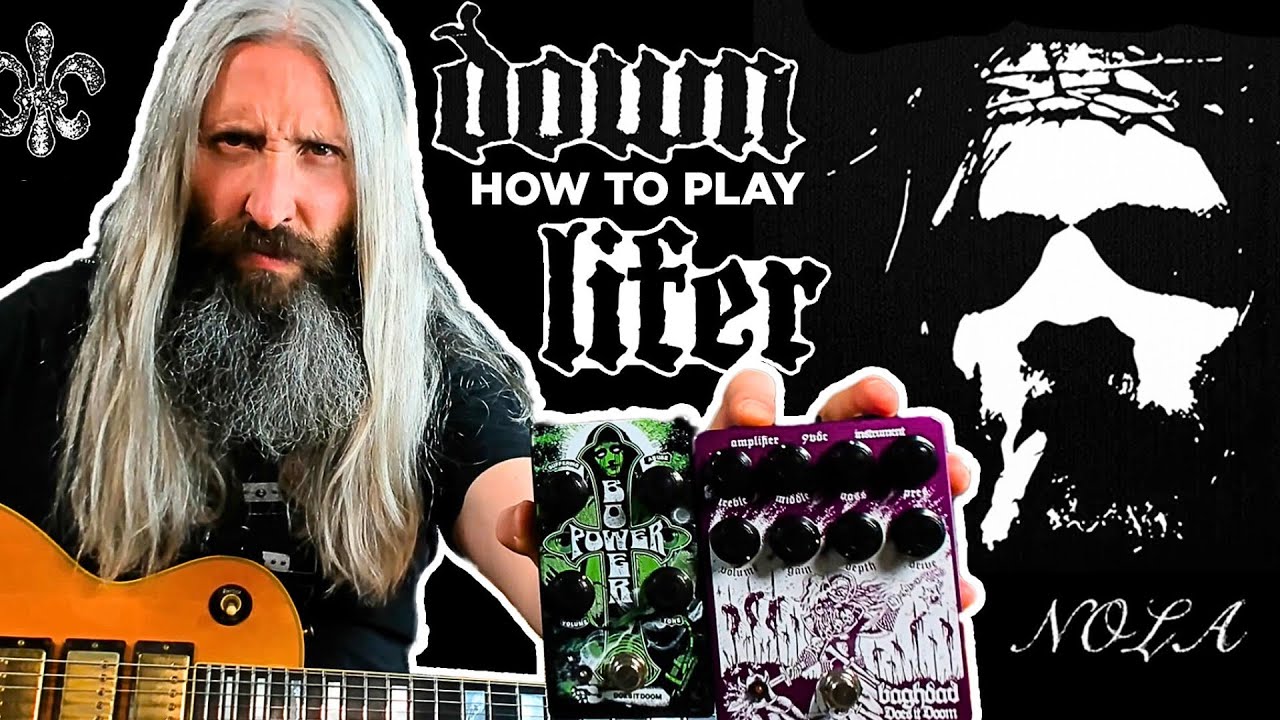 Down LIFER Guitar Lesson + TAB
