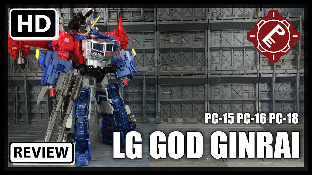 Perfect Effect PC15 PC16 PC18 Transformers LG GOD GINRAI Upgrade sets