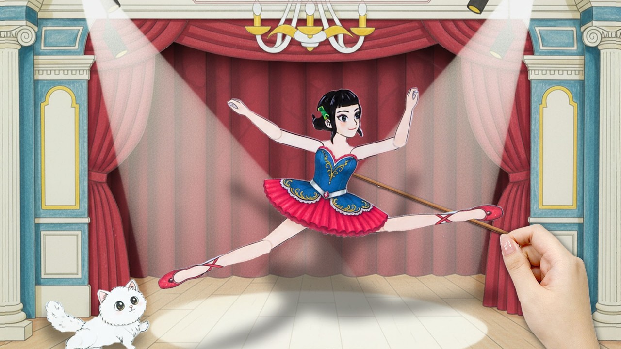 Ballerina ZOEY Epic Perfomance and Big Plot Twist 💃  Kpop Demon Paper Doll Music Video