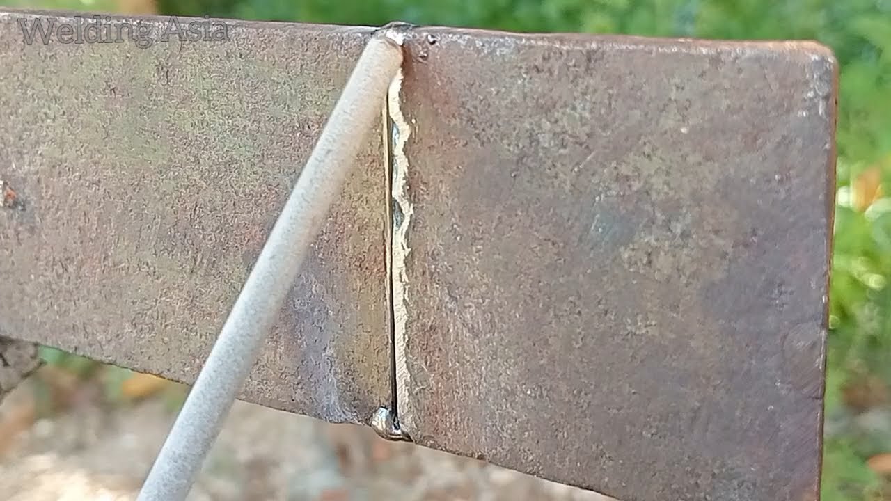 tricks for welding concrete steel with angle iron