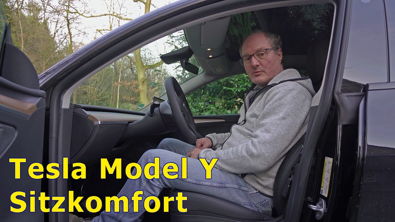 Sitzkomfort im Tesla Model Y