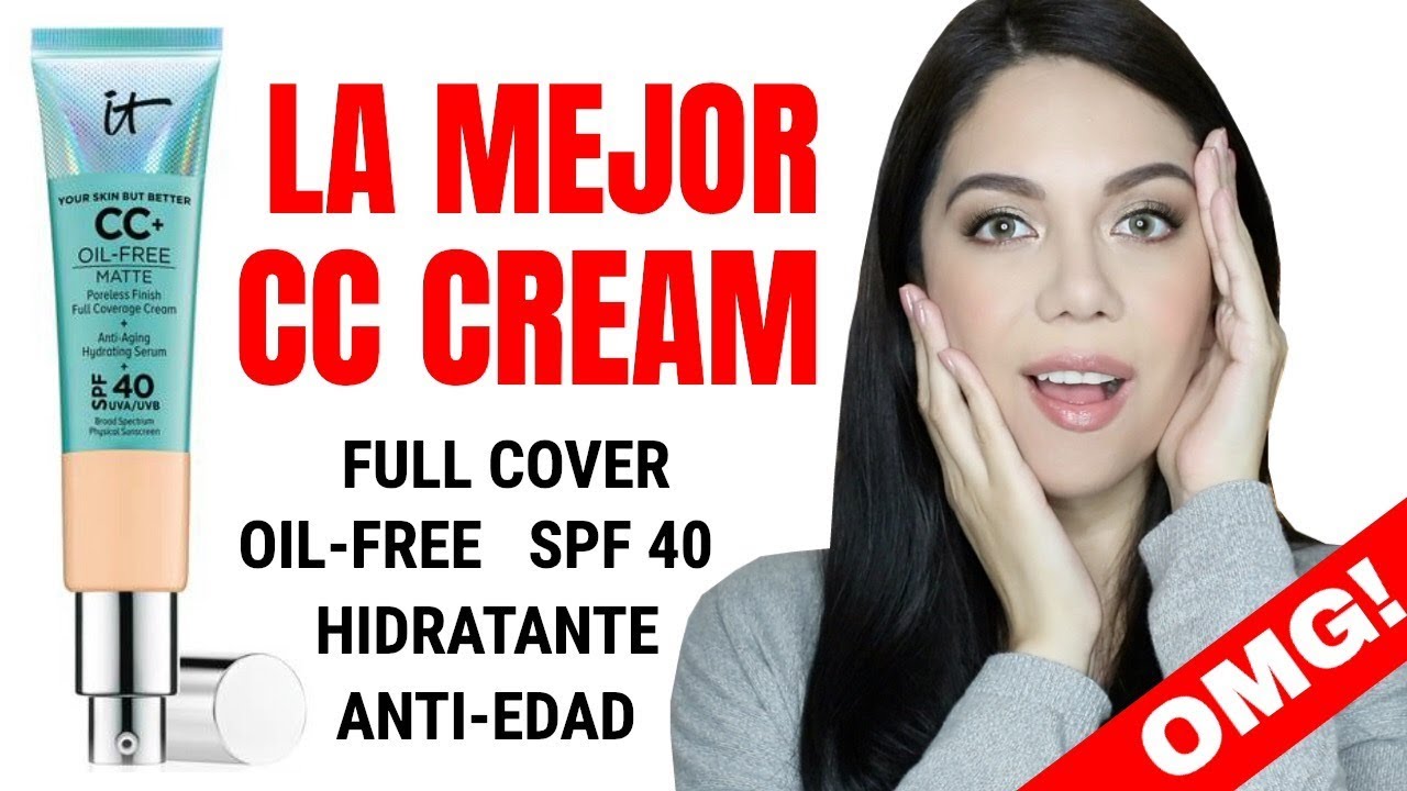 LA MEJOR CC CREAM DEL MUNDO!! IT COSMETICS CC OIL-FREE MATTE | MARIEBELLE COSMETICS