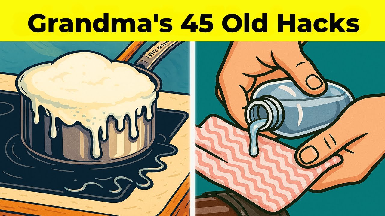 Grandma's 45 Old Hacks You Wish You'd Known Sooner!