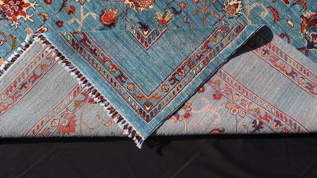 Sultan Abadi – Authentic Afghan Hand-Knotted Rug (8'0
