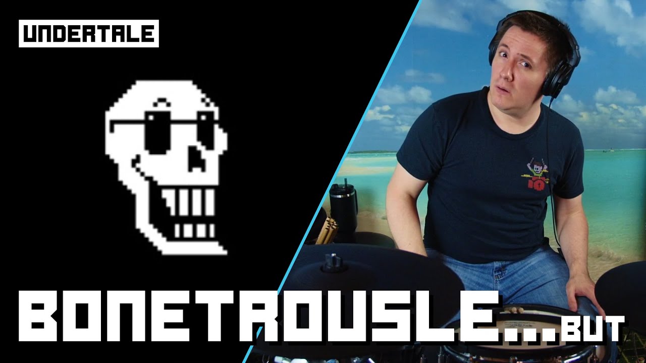 Bonetrousle, но это в ритме свинга на барабанах!