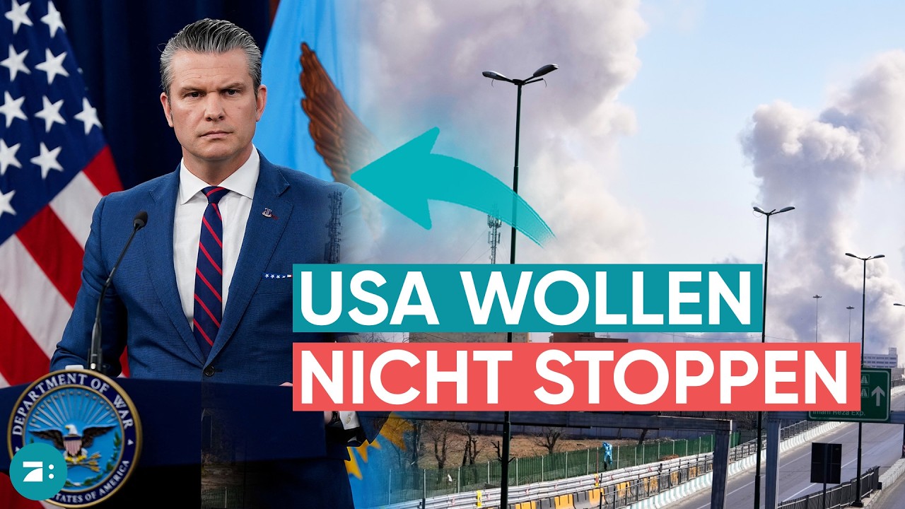 USA und Israel setzen Iran-Offensive fort: Keine Verhandlungen!