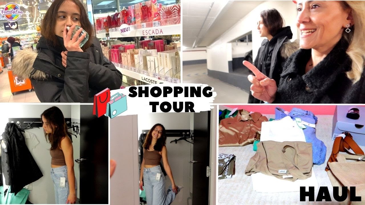 MAMA TOCHTER SHOPPING TOUR | MILEYS FASHION HAUL | PAPAS REACTON | Family Fun
