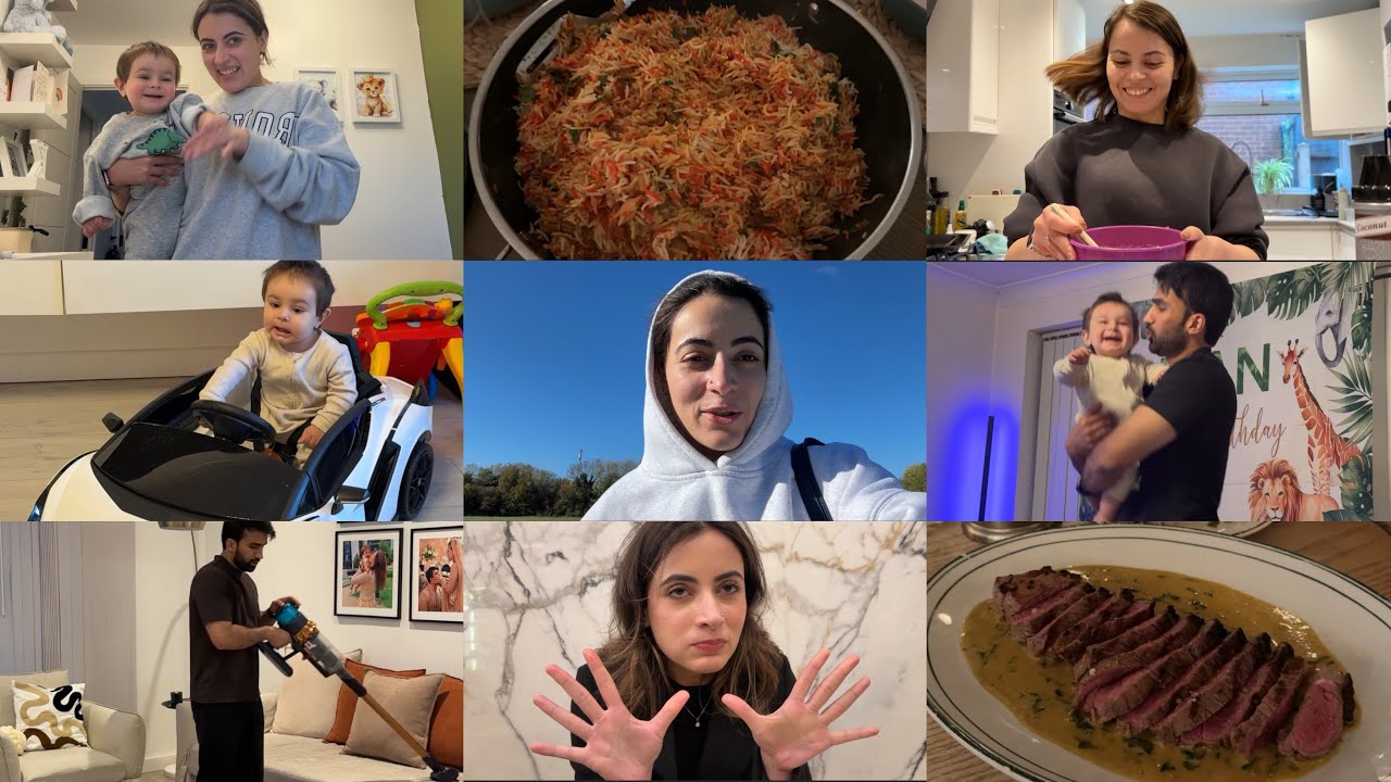 DAWAT AT OUR HOUSE 🩷 || DEEP CLEANING 🧹 || KIANS 1ST BIRTHDAY 🎈 || WHERE WAS I? 🥺🩷