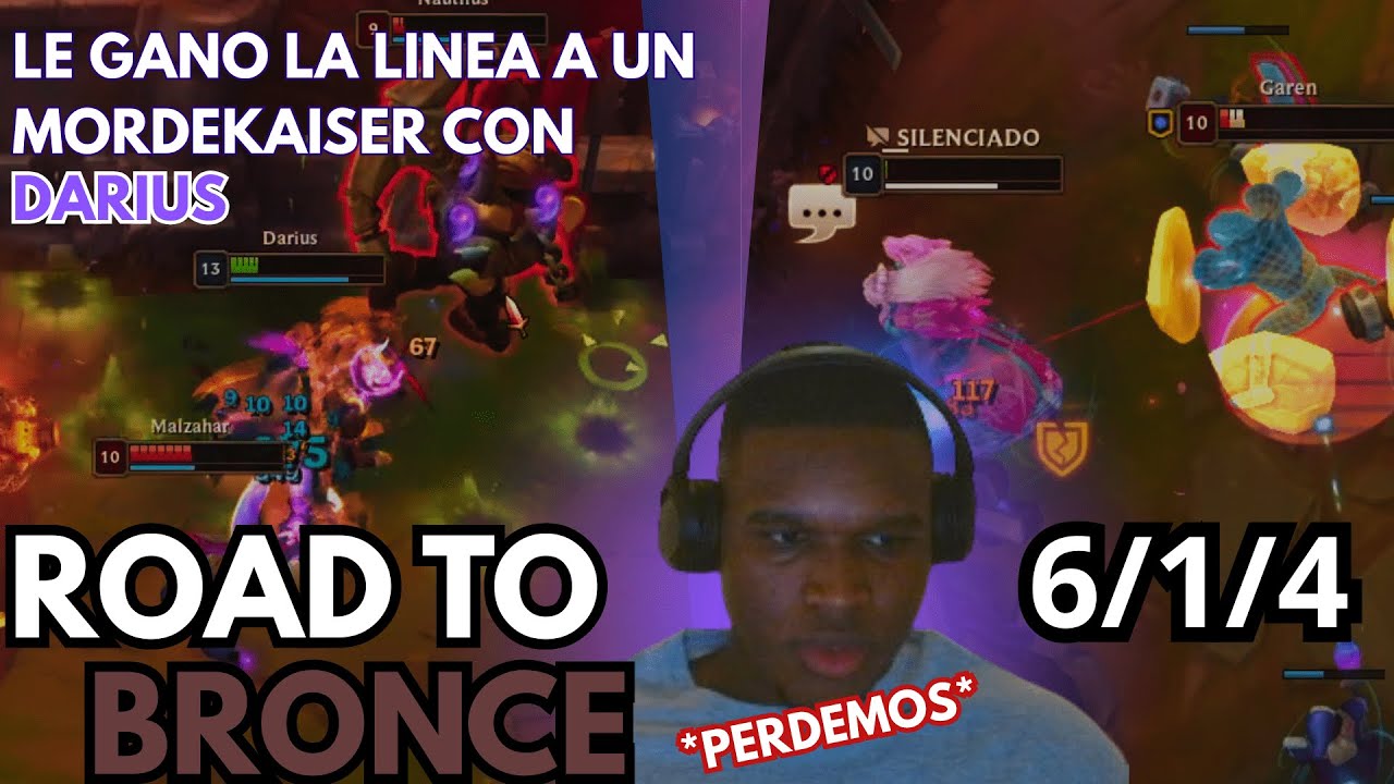 LE GANO LA LINEA A MORDEKAISER CON DARIUS