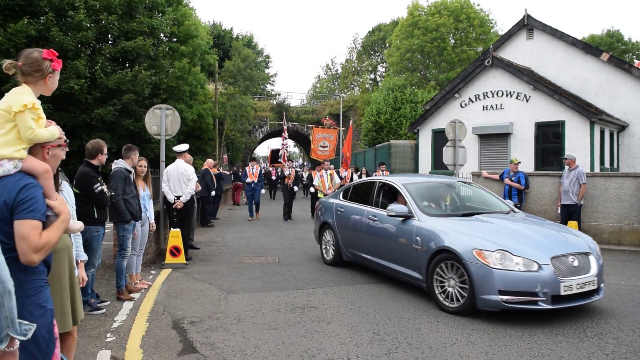 Ballymena 12 July 2018 Loyalist Parade Full HD / Waveney Road