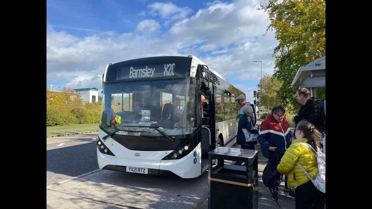 X20 Globe Bus - Doncaster Frenchgate to Manvers (Full Ride)