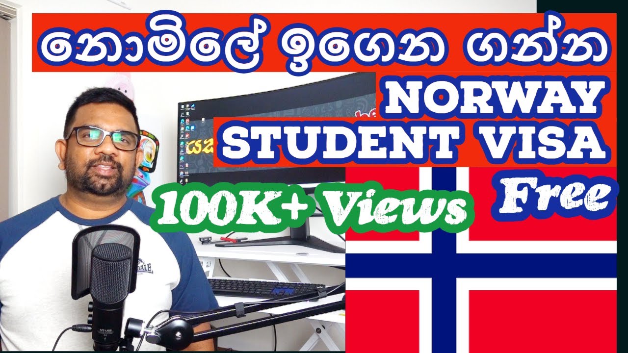 Norway Student Visa | Free Education | Process | Norway Permanent Residency | Sinhala