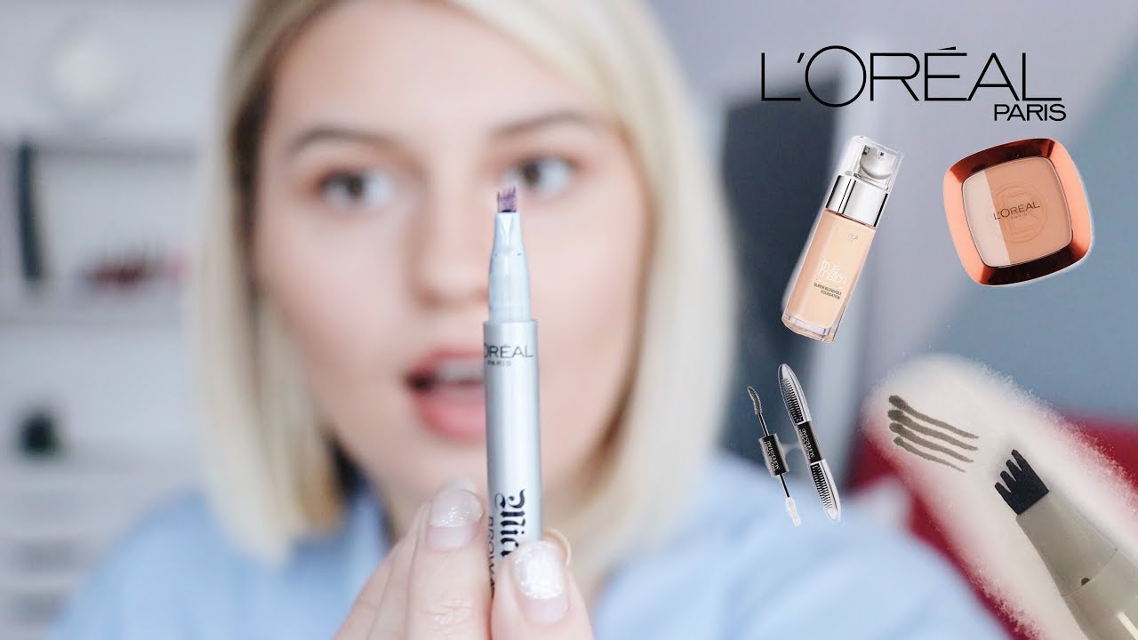 L'Oreal MAKEUP REVIEW ! + BLOOPERS | CILAT IA VLEJNE ? | SARA KARAJ