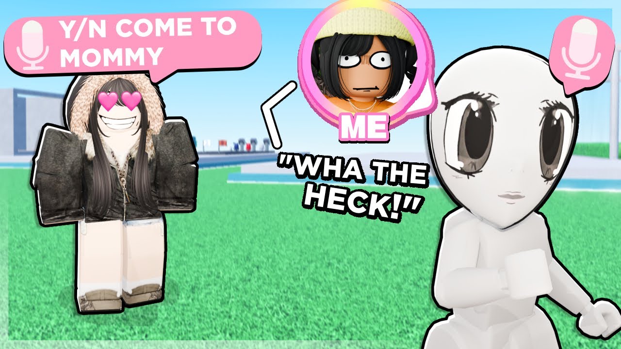 Trolling as Y/N in Roblox VC with a VOICE CHANGER 