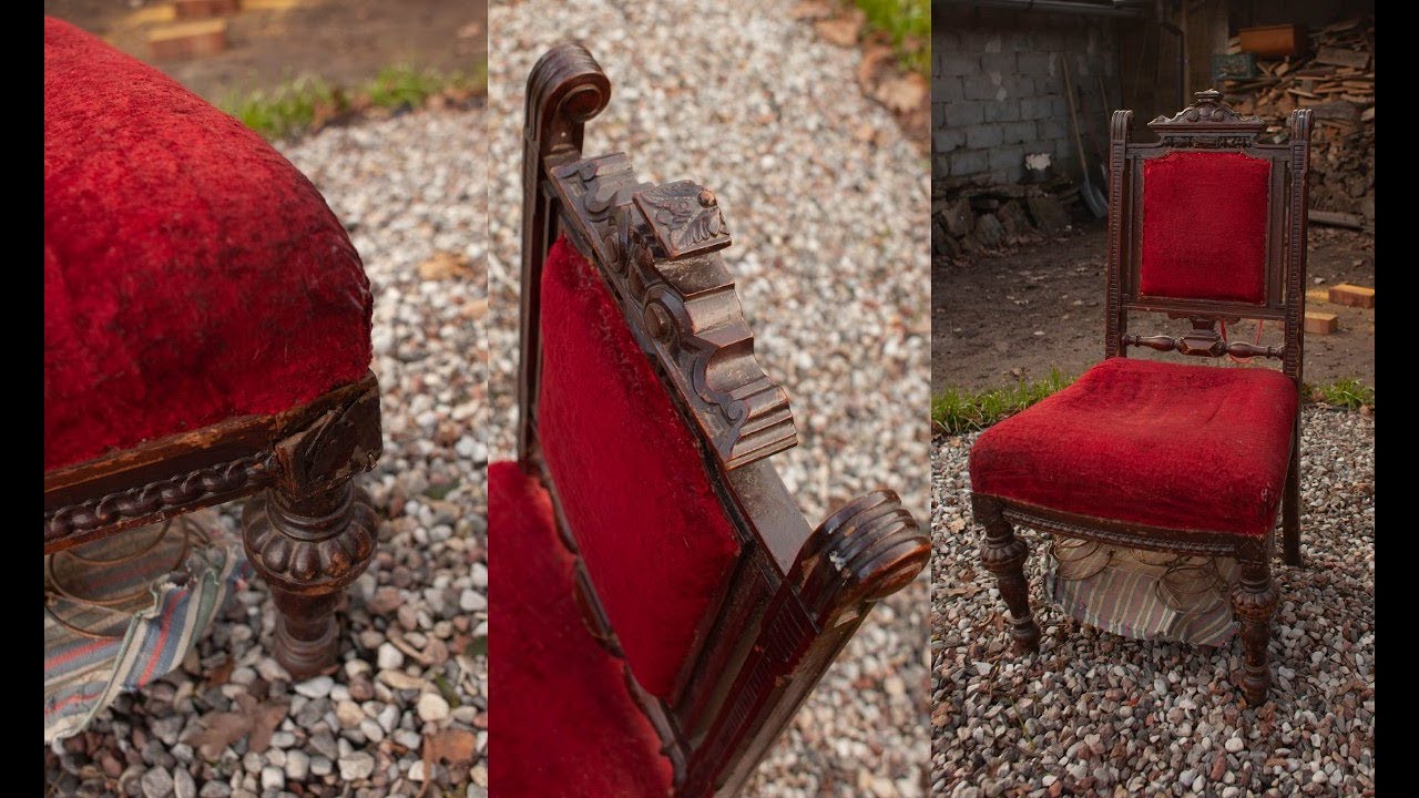 Восcтановление векового стула из Кёнигсберга / Restoration of antique chair from Kenigsberg
