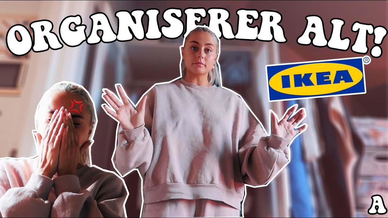 Organiserer leiligheten + IKEA Haul
