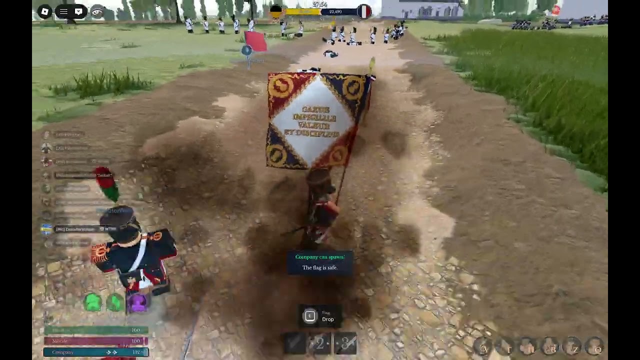 Roblox Napoleonic Wars - Velites de Turin Armywide vs Austria - 3/14/26