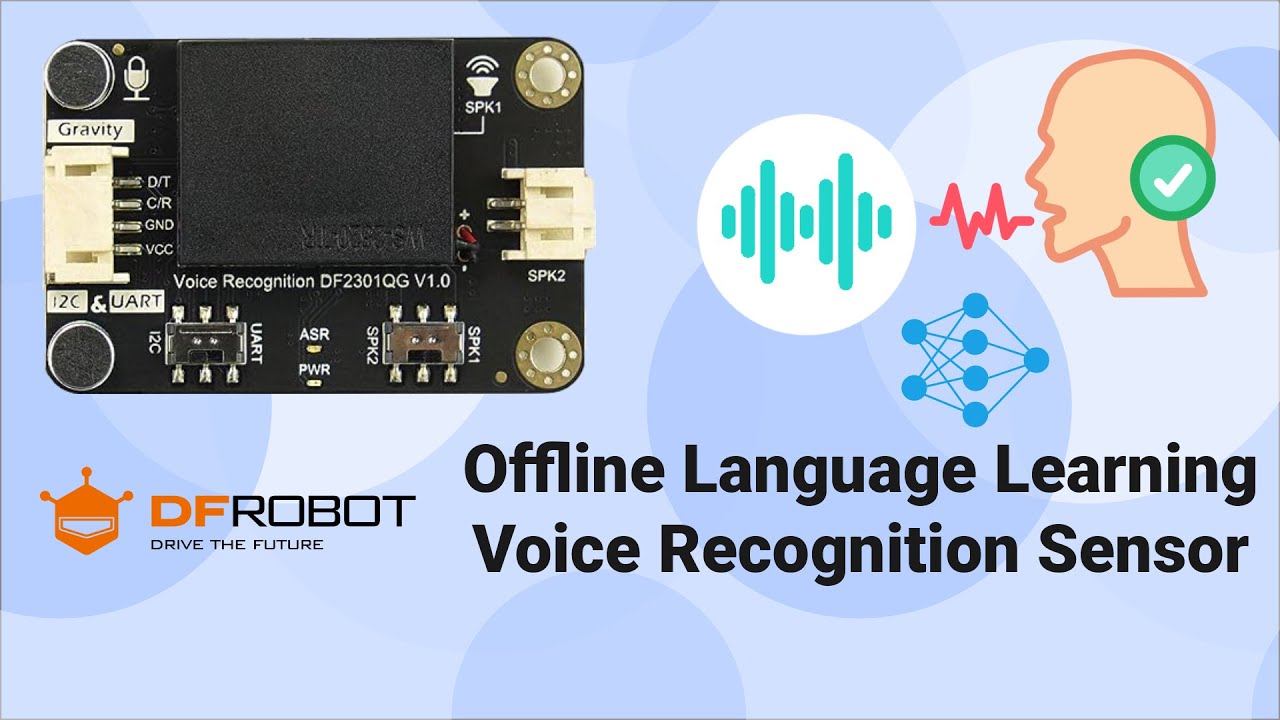 DFRobot Offline Voice Recognition Sensor - Demo