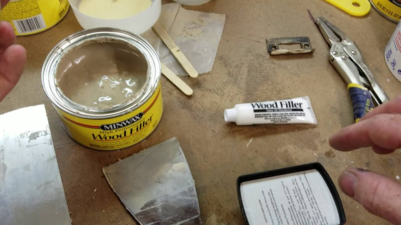 Minwax High Performance Wood Filler (Epoxy Resin)