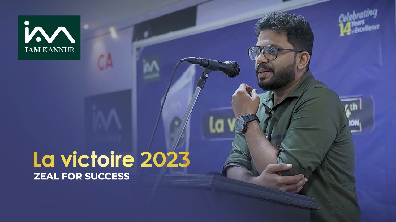 'CA INDAZAR' The IAM KANNUR Faculty on La victoire 2023