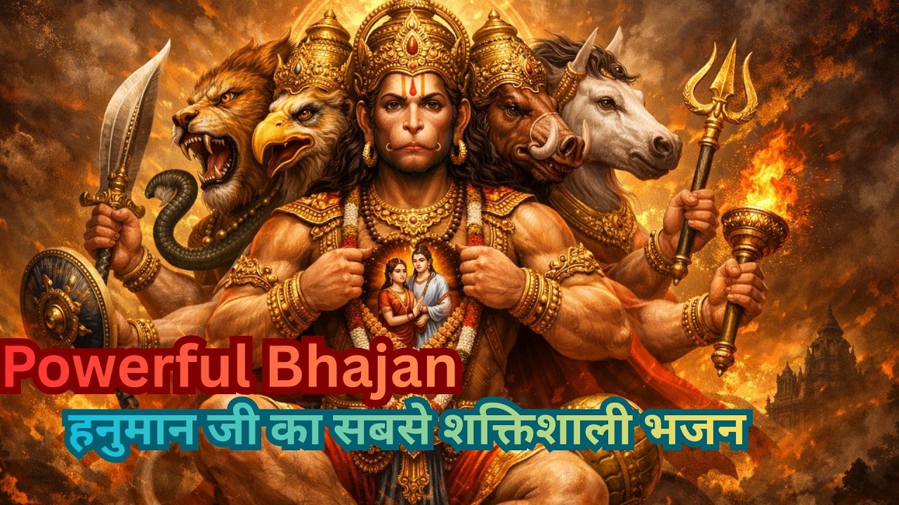 हनुमान जी का चमत्कारी भजन | हनुमान भजन | शक्ति, भक्ति और विजय |Viral Bhajan  #hanuman