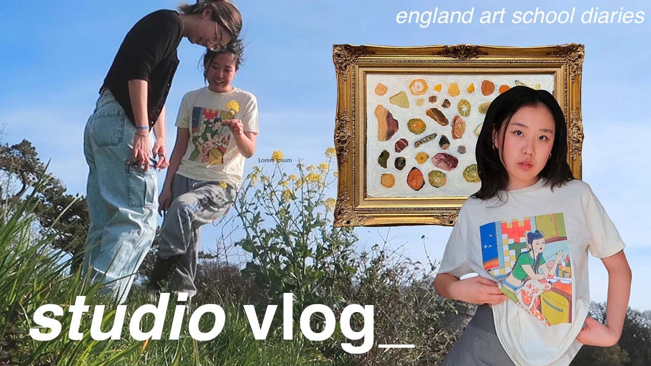 art school in england: oil painting, gel printing, terrarium workshop