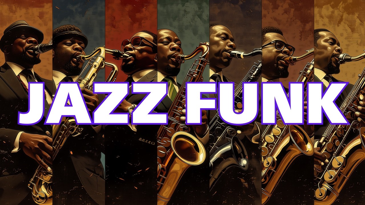 Jazz Funk / Saxophone / Groove 075 / music / work / study /【Playlist】