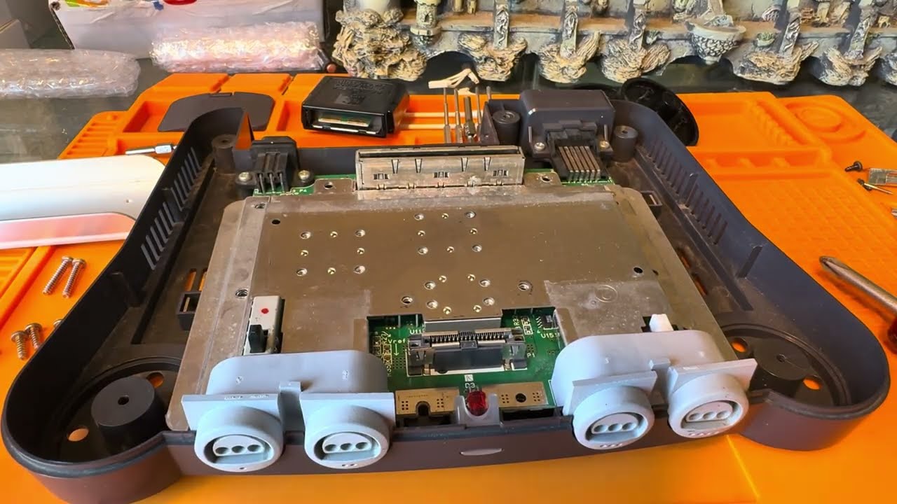 I tried saving a broken N64