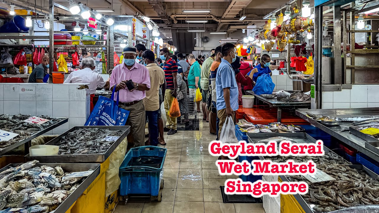 The biggest wet market in Singapore, Geylang Serai Market tour