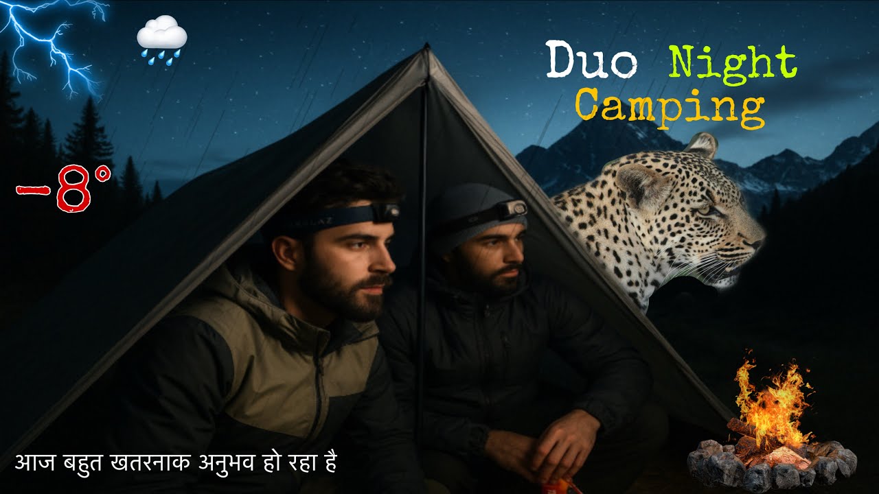 I Spent a Night in the Jungle (Unbelievable) Extreme Night Camping in Wild Jungle | Wild Night Stay