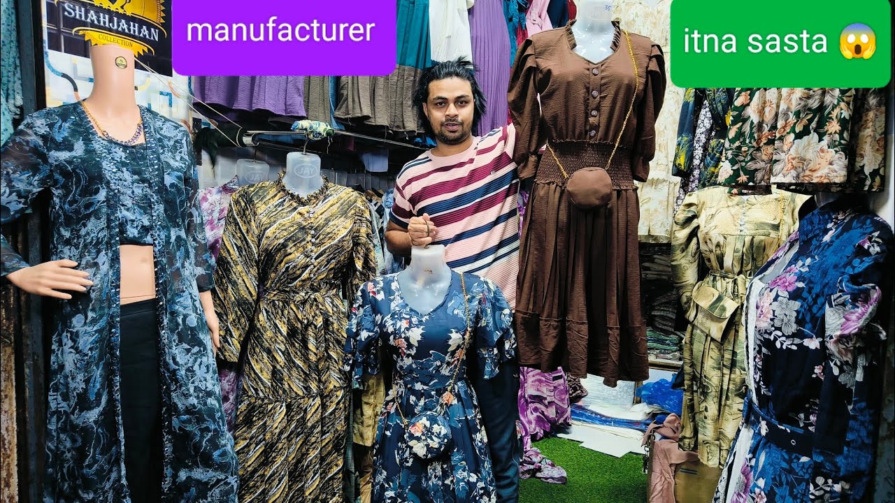 ladies western waer wholesale in mumbai #wholesalemarket #fashion #dress