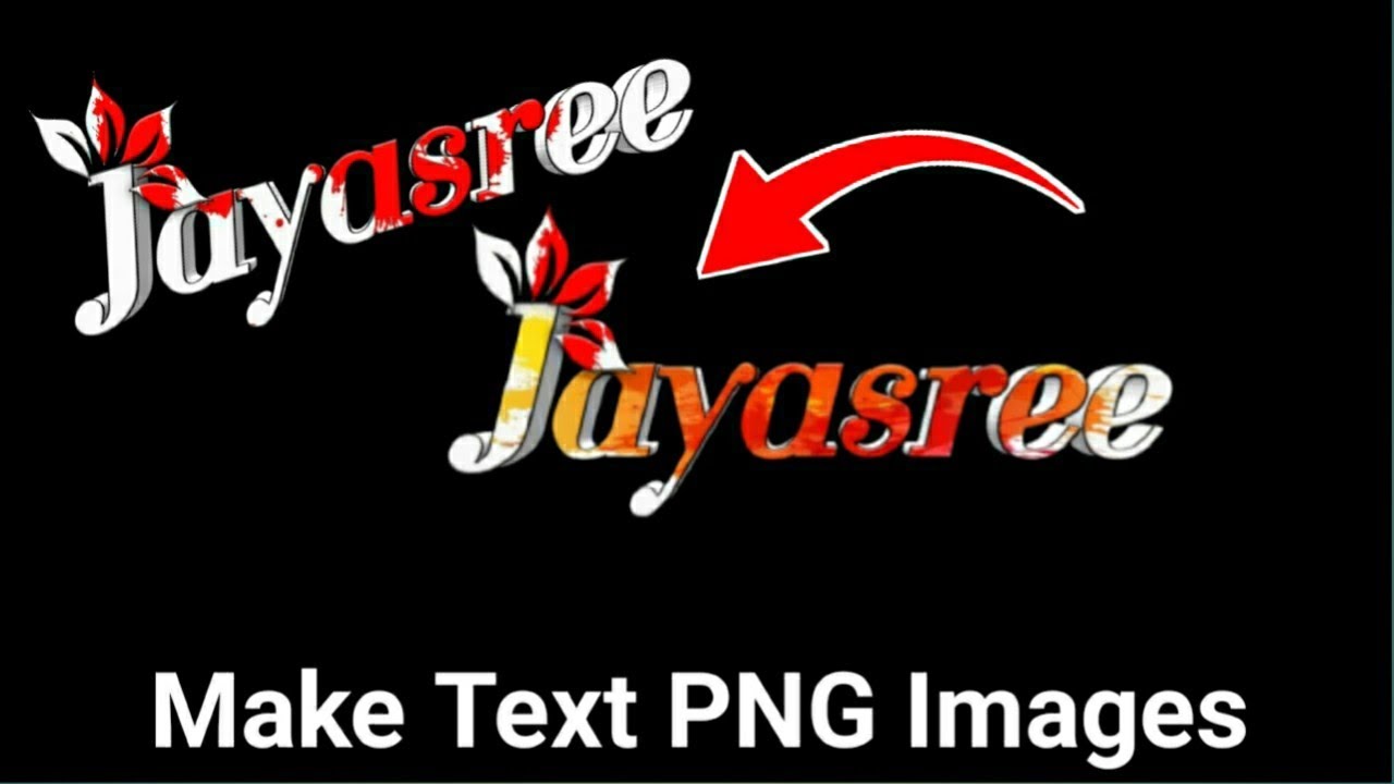 How To Make PNG Text In Pixellab Telugu|Make Text PNG Images