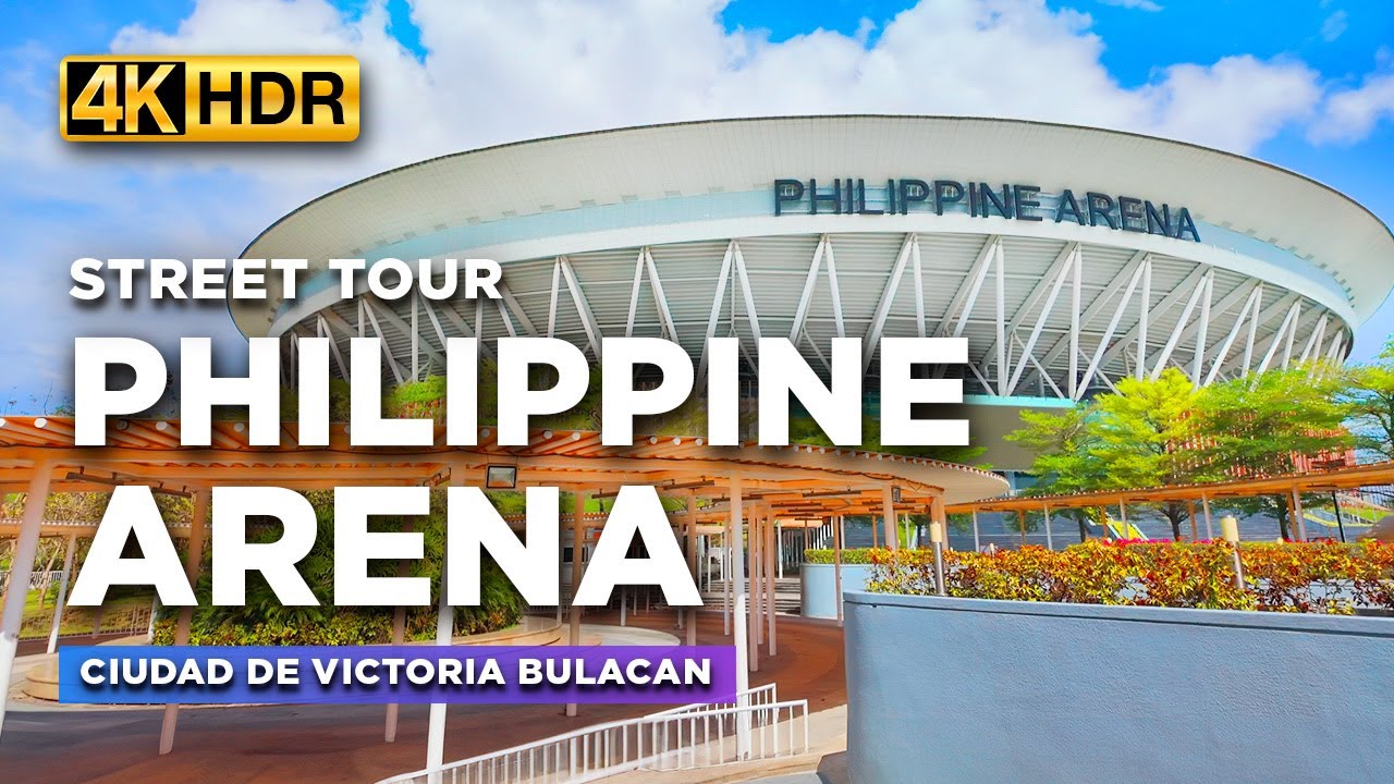 Street Tour of the PHILIPPINE ARENA | Exploring Around the Largest Indoor Arena in the World!