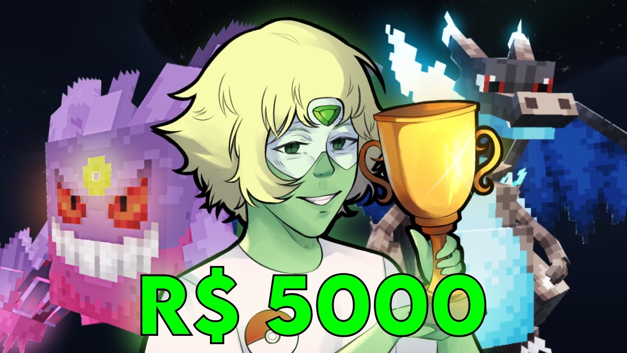 PARTICIPEI DE UM CAMPEONATO VALENDO 5000 NO COBBLEMON