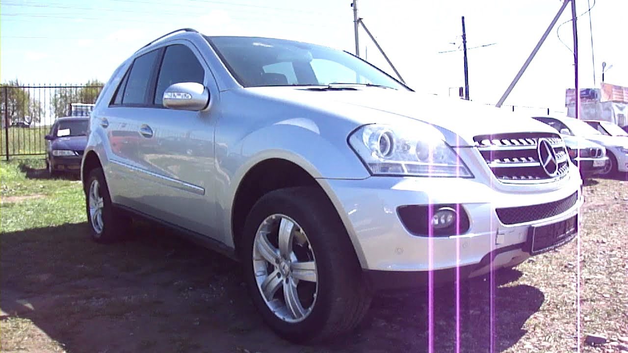 2007 Мерседес-Бенц ML350.Обзор (интерьер, экстерьер).
