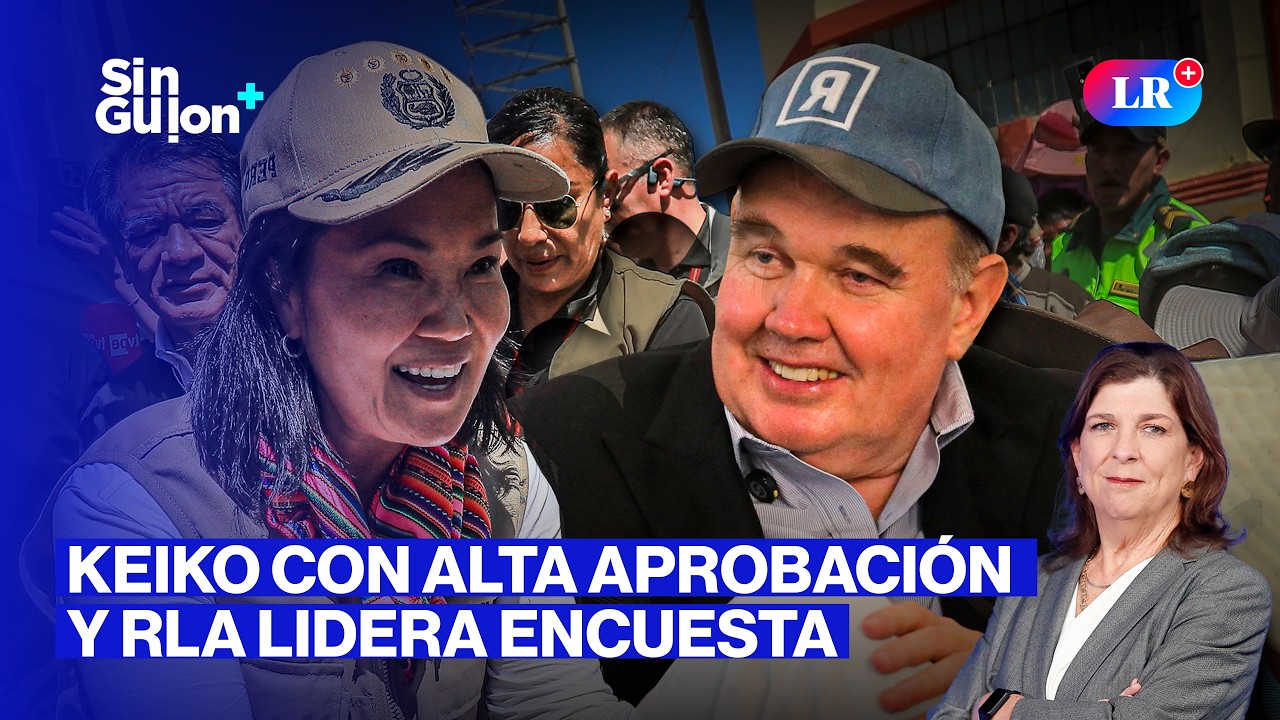 KEIKO FUJIMORI ALCANZA 60% DE APROBACI&Oacute;N CIUDADANA | SIN GUION CON ROSA MAR&Iacute;A PALACIOS