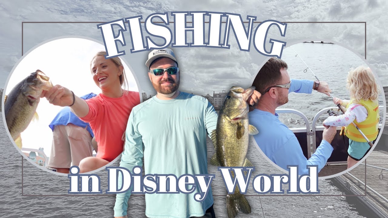 🎣 We went FISHING at DISNEY WORLD | Disney Fishing Excursion