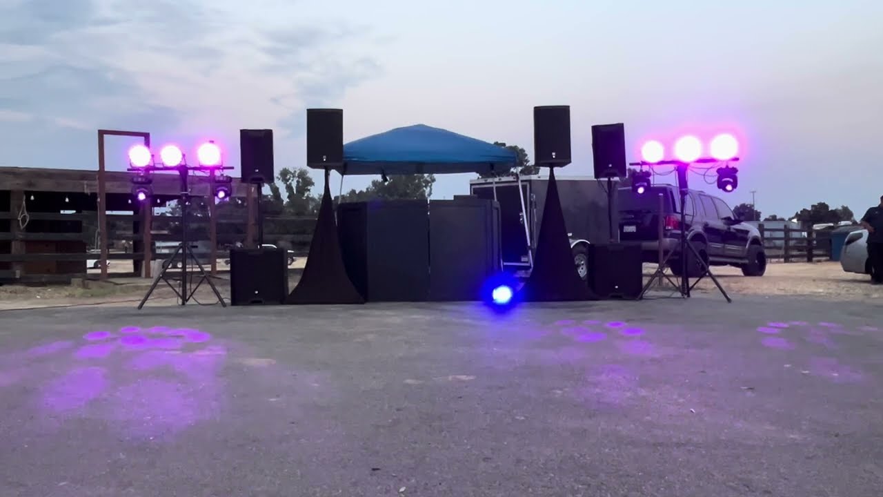 Audio amplificado, Ld system “no sirve”para trabajar al aire libre😱😱.                      “🤭🤭”
