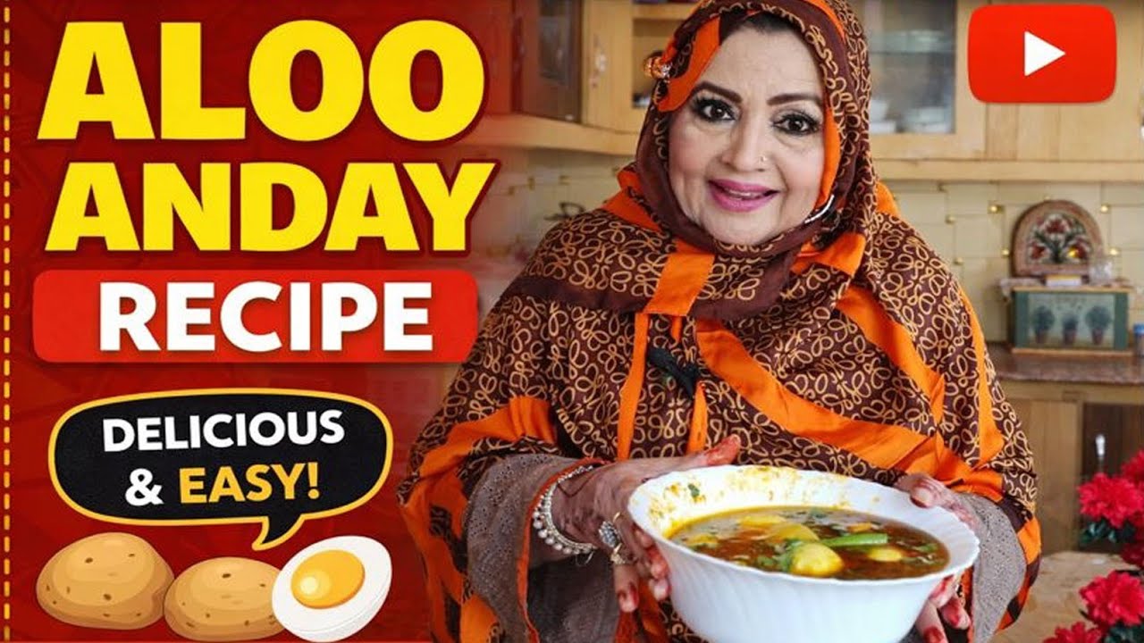Aloo Anday Recipe | Cooking Vlog 5 | Nisho Jee Official