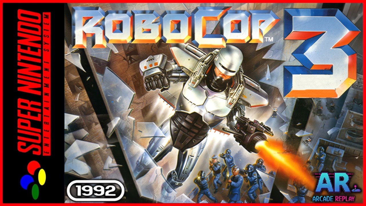 RoboCop 3 (1992) – SNES Longplay No Commentary | SNES Archive #0104