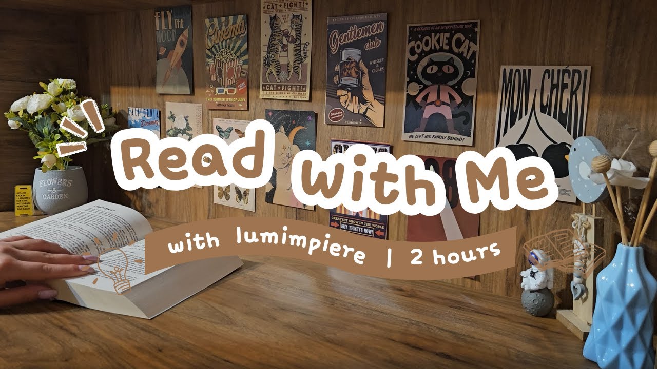 Read With Me 📖 | 1.5H Pomodoro (25/5) | Cozy Fireplace Reading 🔥